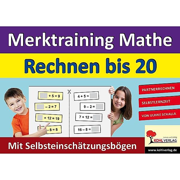 Merktraining Mathe - Rechnen bis 20, Ulrike Schalla