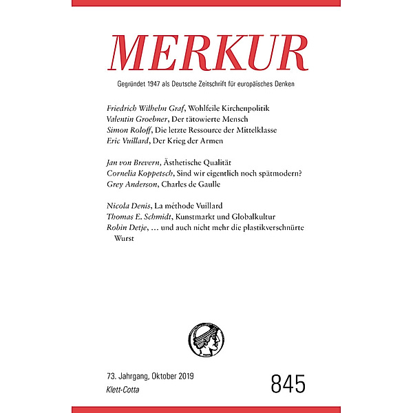 MERKUR / MERKUR 10/2019.Nr.845
