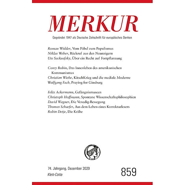 MERKUR / MERKUR 12/2020.Nr.859