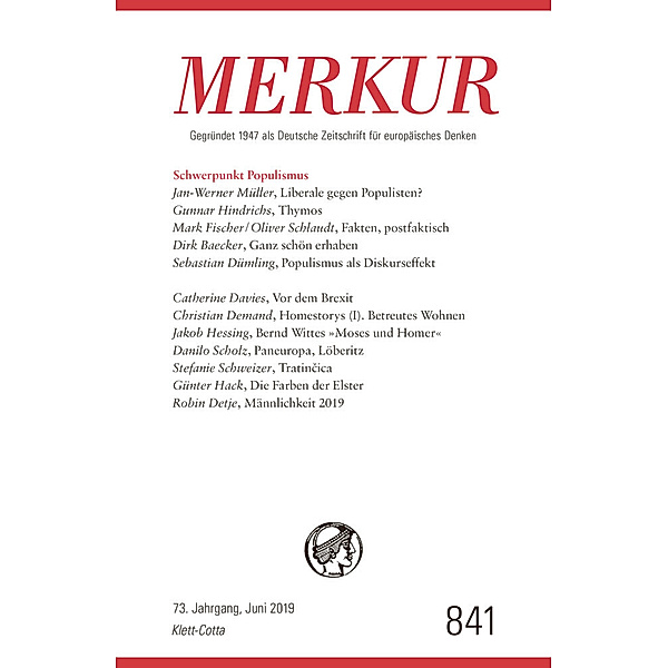 MERKUR / MERKUR 6/2019.Nr.841
