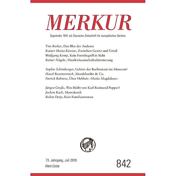 MERKUR / MERKUR 7/2019.Nr.841