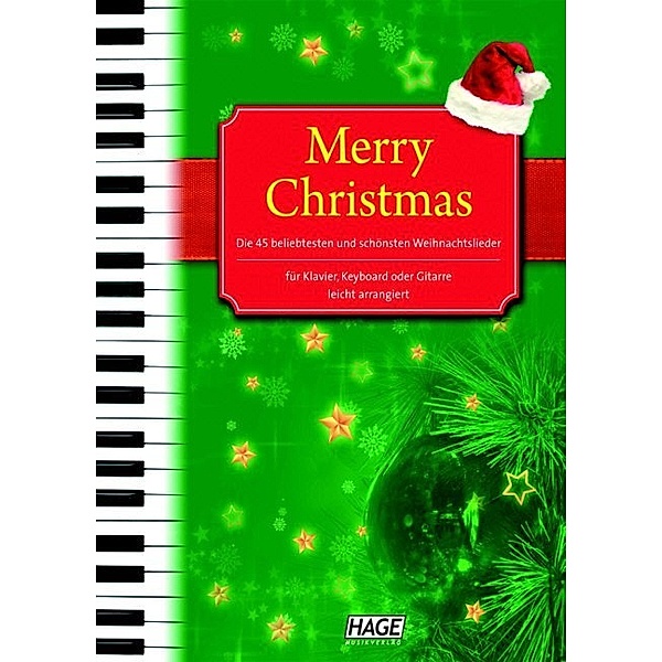 Merry Christmas für Klavier, Keyboard oder Gitarre, Werner Maus