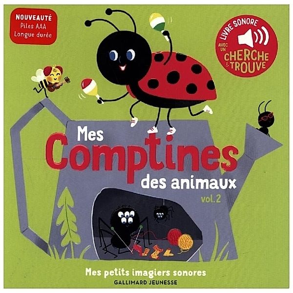 Mes comptines des animaux.Vol. 2, Elsa Fouquier