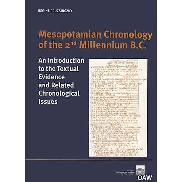 Mesopotamian Chronology of the 2nd Millenium B.C., Regine Pruzsinsky