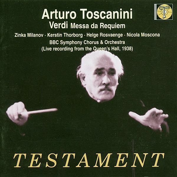 Messa Da Requiem (London 1938), Toscanini, Milanov, Thorborg, Ros