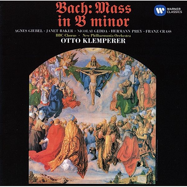 Messe H-Moll Bwv 232, Otto Klemperer, Prey, Gedda, Giebel, Baker, Pol