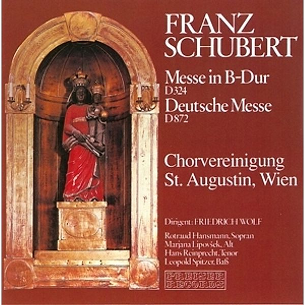 Messe In B/Ave Verum Corpus/+, Chor+orch.st.augustin, Wolf