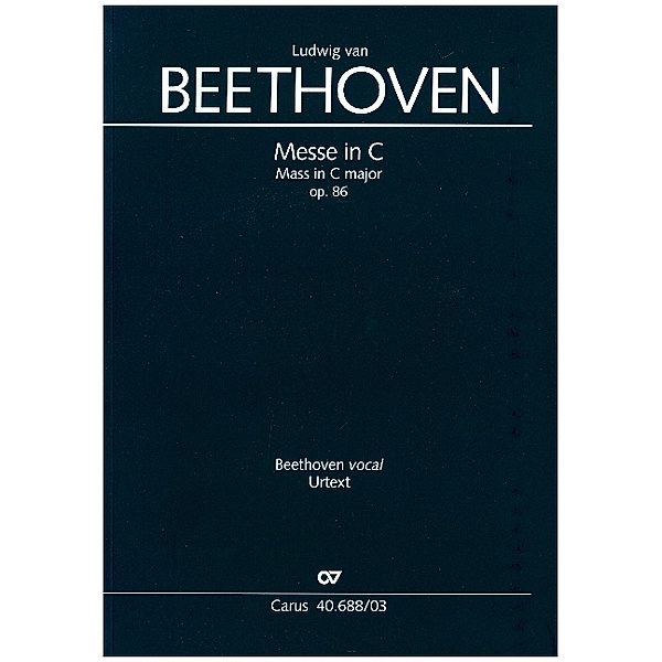 Messe in C (Klavierauszug), Ludwig van Beethoven
