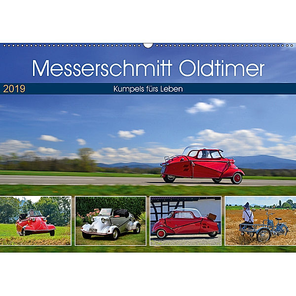 Messerschmitt Oldtimer - Kumpels fürs Leben (Wandkalender 2019 DIN A2 quer), Ingo Laue