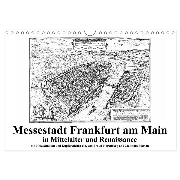 Messestadt Frankfurt am Main (Wandkalender 2024 DIN A4 quer), CALVENDO Monatskalender, Claus Liepke