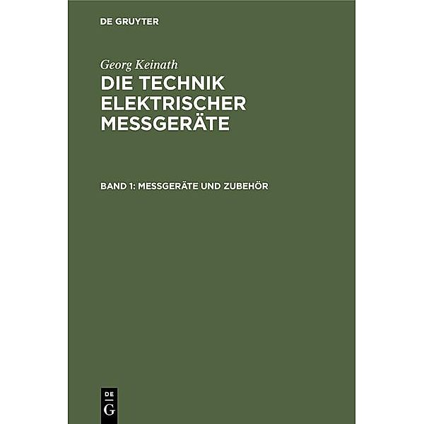 Messgeräte und Zubehör / Jahrbuch des Dokumentationsarchivs des österreichischen Widerstandes, Georg Keinath