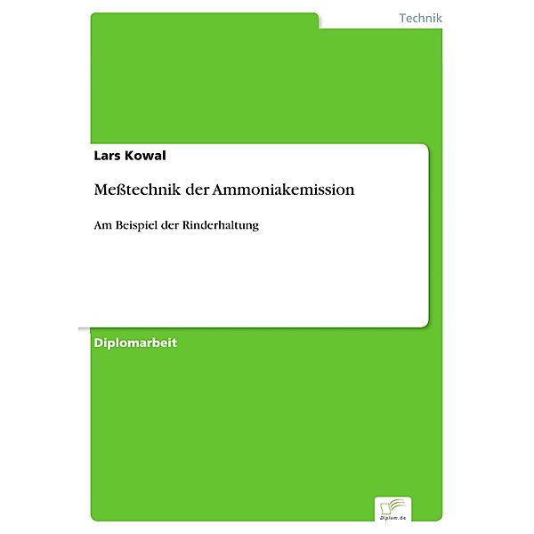 Messtechnik der Ammoniakemission, Lars Kowal