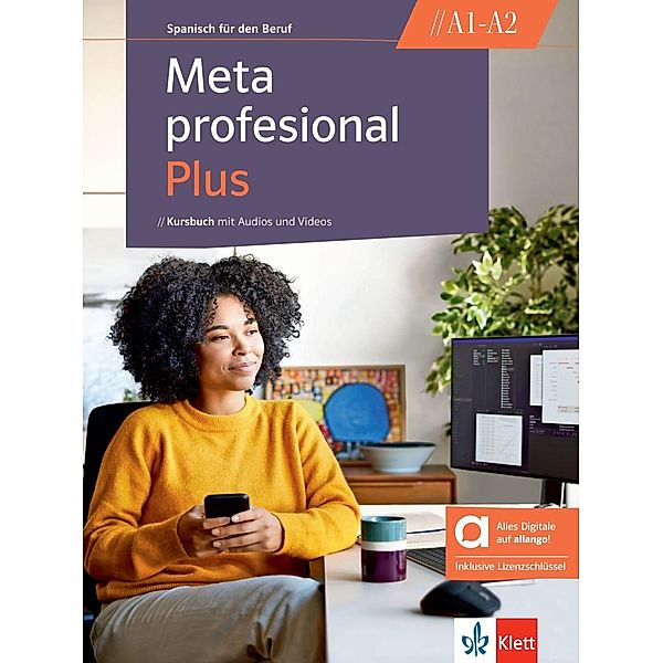 Meta profesional Plus A1-A2 - Hybride Ausgabe allango, m. 1 Beilage