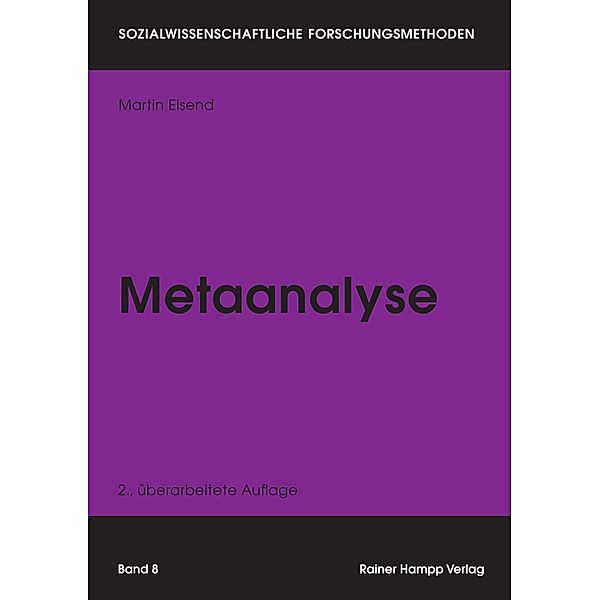 Metaanalyse, Martin Eisend