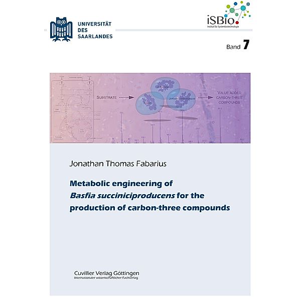 Metabolic engineering of Basfia succiniciproducens for the production of carbon-three compounds (Band 7), Jonathan Thomas Fabarius
