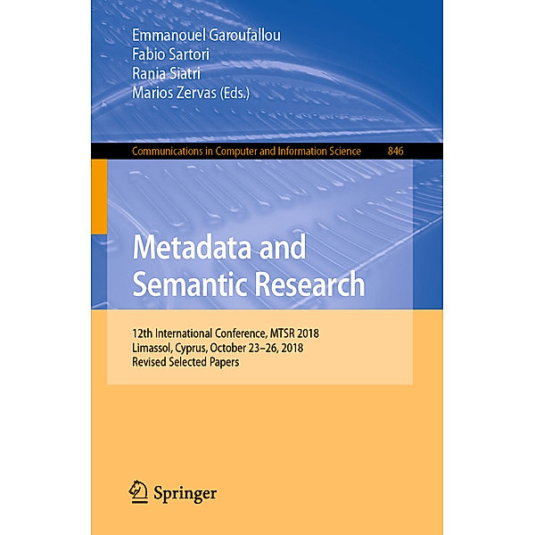 Metadata and Semantic Research