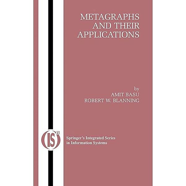 Metagraphs and Their Applications, Amit Basu, Robert W. Blanning