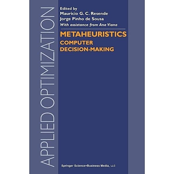 Metaheuristics / Applied Optimization Bd.86