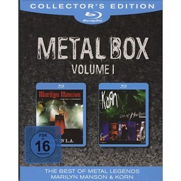 Metal Blu-Ray Box,Vol.1, Diverse Interpreten