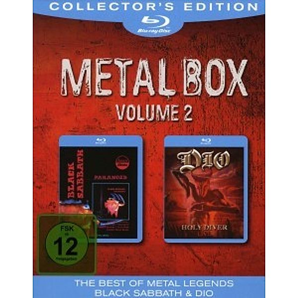 Metal Blu-Ray Box,Vol.2, Diverse Interpreten