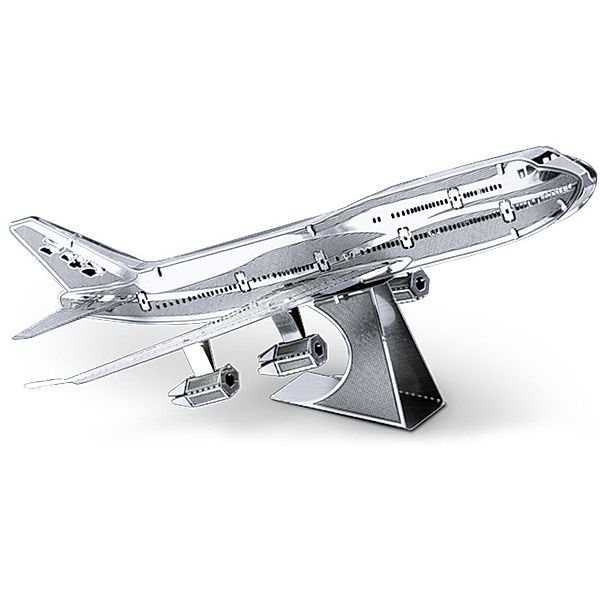 InVento Metal Earth: Commercial Jet Boeing 747