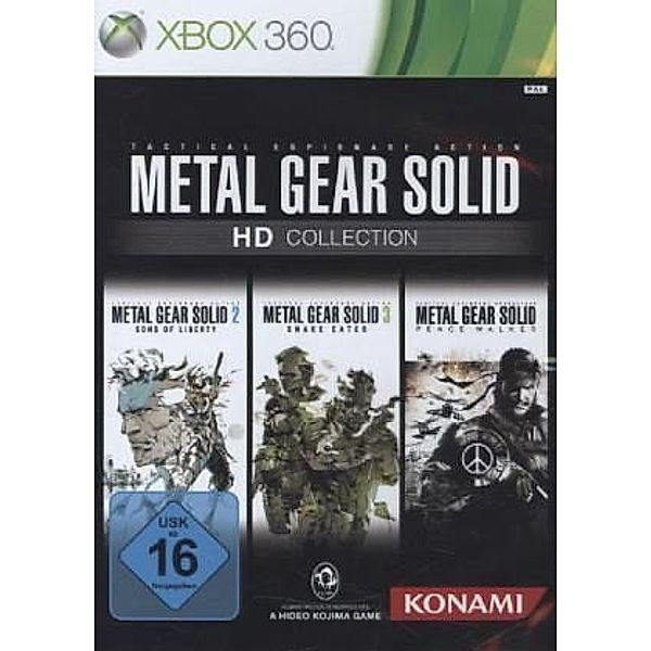 Metal Gear Solid Hd Collection Budget (Xbox 360)