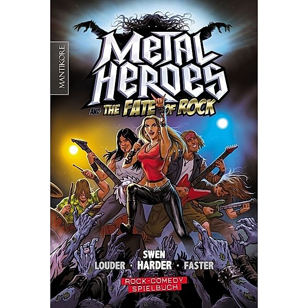 Metal Heroes and the Fate of Rock, m. Audio-CD, Swen Harder