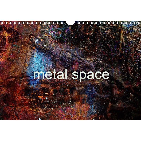 metal space (Wall Calendar 2021 DIN A4 Landscape), Mario Rosanda Ros