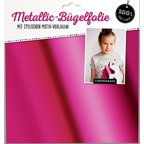 Metallic-Bügelfolie