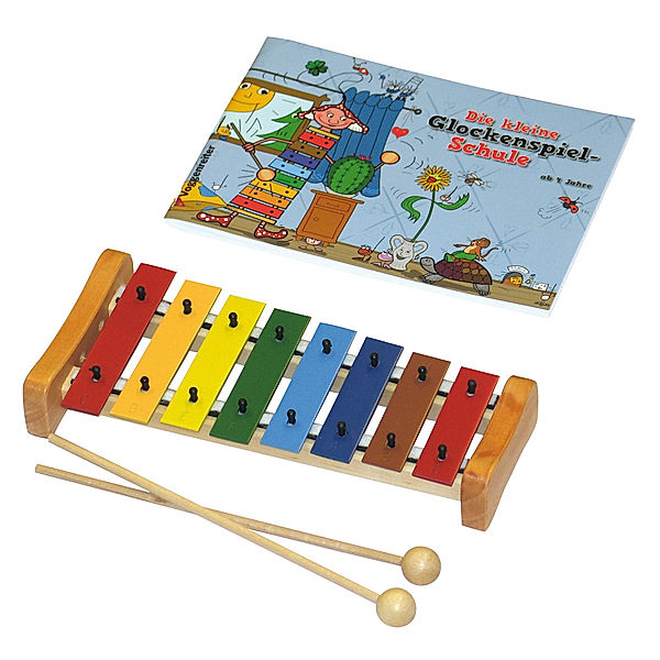 Voggenreiter Metallophon-Set BUNTES GLOCKENSPIEL 4-teilig