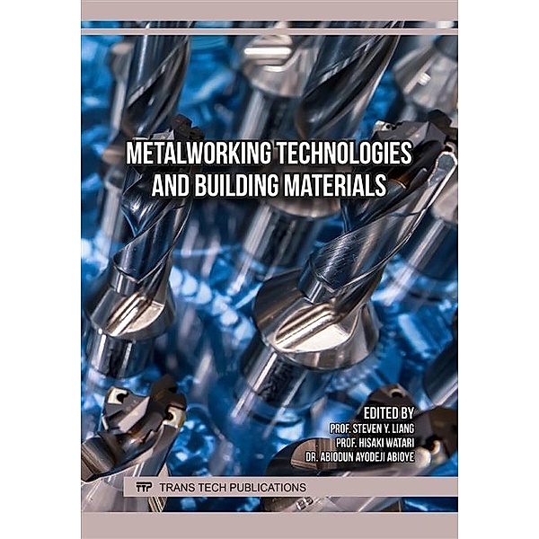 Metalworking Technologies and Building Materials