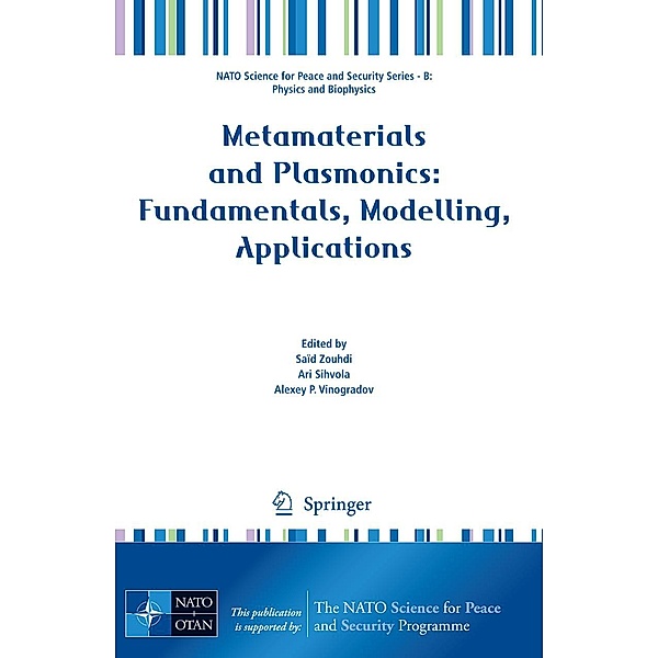 Metamaterials and Plasmonics: Fundamentals, Modelling, Applications / NATO Science for Peace and Security Series B: Physics and Biophysics