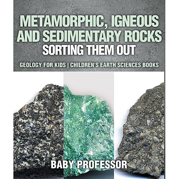 Metamorphic, Igneous and Sedimentary Rocks : Sorting Them Out - Geology for Kids | Children's Earth Sciences Books / Baby Professor, Baby