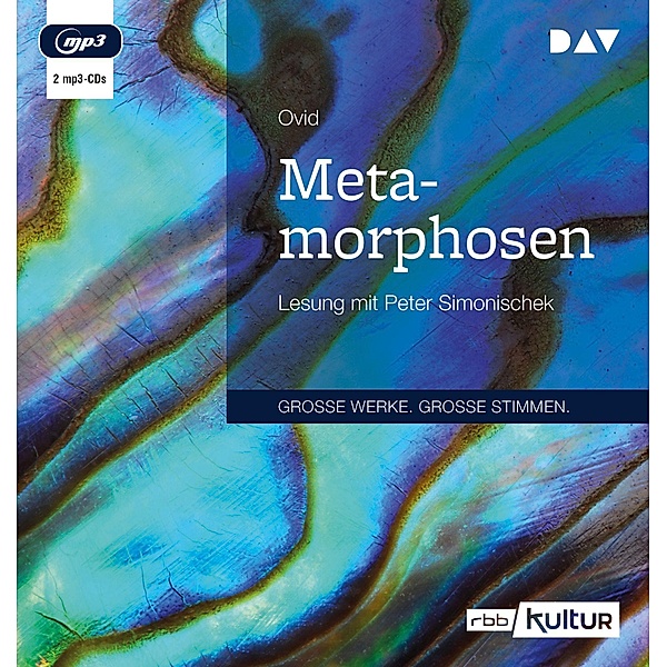 Metamorphosen, 2 Audio-CD, 2 MP3, Ovid