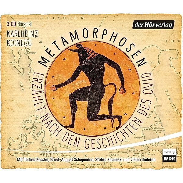 Metamorphosen - Erzählt nach den Geschichten des Ovid,4 Audio-CDs, Karlheinz Koinegg