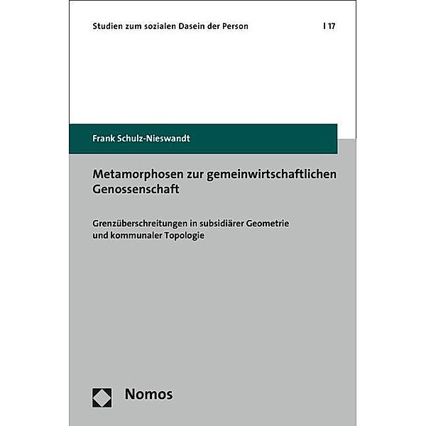 Metamorphosen zur gemeinwirtschaftlichen Genossenschaft, Frank Schulz-Nieswandt