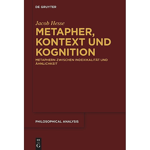 Metapher, Kontext und Kognition, Jacob Hesse
