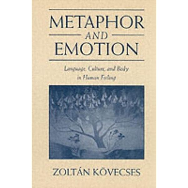 Metaphor and Emotion, Zoltan Kovecses