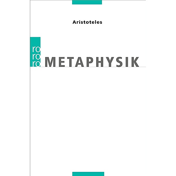 Metaphysik, Aristoteles