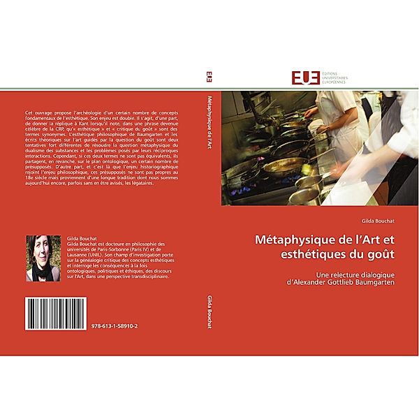 Métaphysique de l'Art et esthétiques du goût, Gilda Bouchat