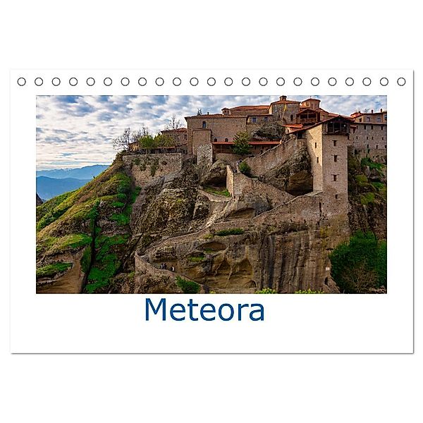 Meteora - Dem Himmel so nah (Tischkalender 2025 DIN A5 quer), CALVENDO Monatskalender, Calvendo, thomas meinert