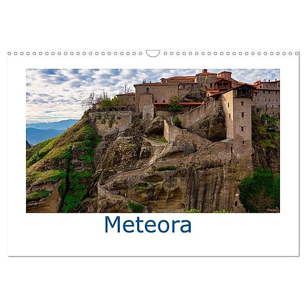 Meteora - Dem Himmel so nah (Wandkalender 2024 DIN A3 quer), CALVENDO Monatskalender, thomas meinert