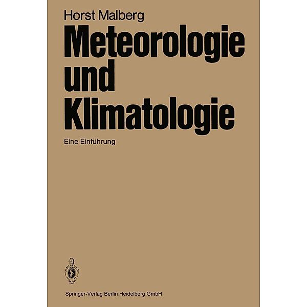 Meteorologie und Klimatologie, H. Malberg