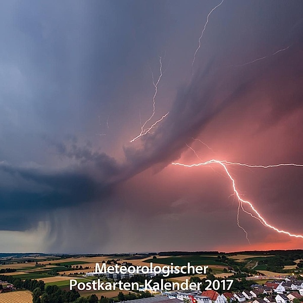 Meteorologischer Postkarten-Kalender 2017