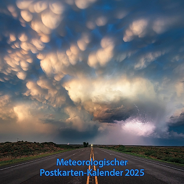 Meteorologischer Postkarten-Kalender 2025, Deutsche Meteorologische Gesellschaft