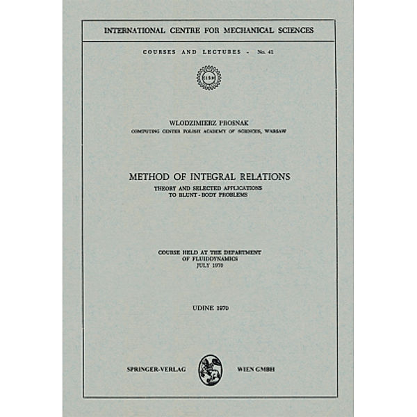 Method of Integral Relations, W. Prosnak