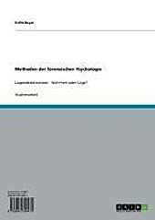 Methoden der forensischen Psychologie - eBook - Kathi Beyer,