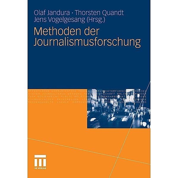 Methoden der Journalismusforschung