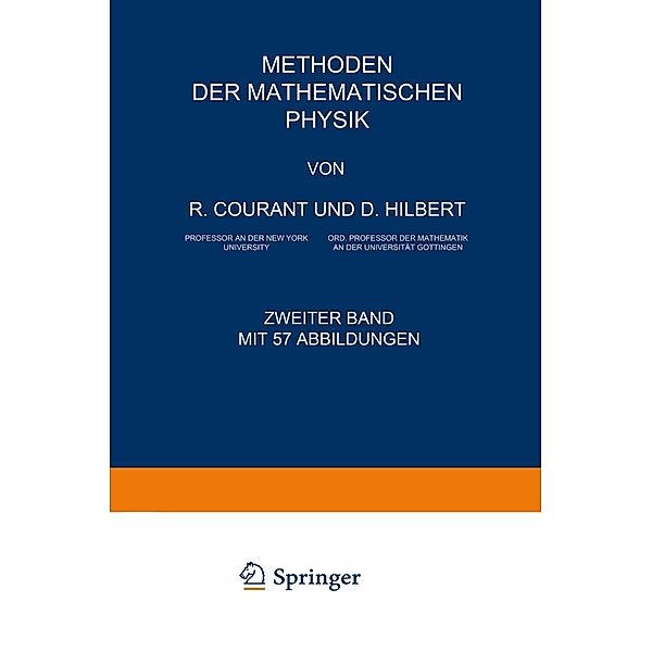 Methoden der Mathematischen Physik, Richard Courant, David Hilbert