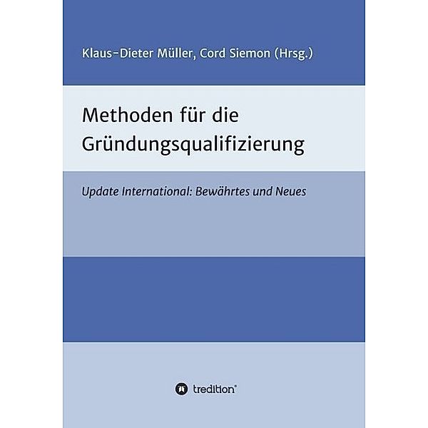 Methoden für die Gründungsqualifizierung, Cord Siemon